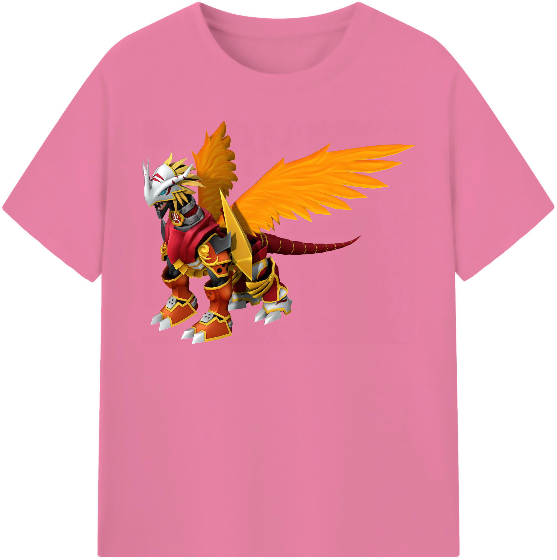 （画像用） Digimon デジタルモンスター/デジモン 綿100％半袖Tシャツ（フロントプリント）